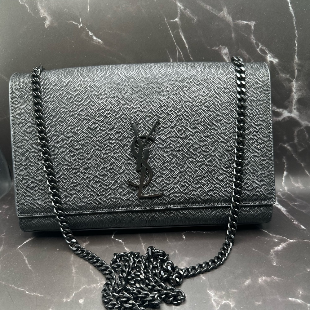 Saint Laurent
Kate Medium YSL Crossbody Bag in Grained Leather
